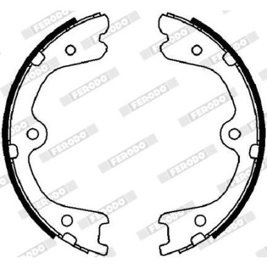 FSB4030 Bremsbackensatz, Feststellbremse PREMIER