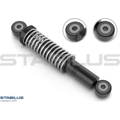 Stabilus | Schwingungsdämpfer, Keilrippenriemen | 763462