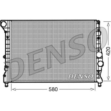 Denso | Kühler, Motorkühlung | DRM01001
