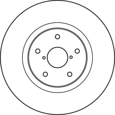 DF4930S Bremsscheibe TRW SINGLE