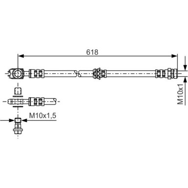 1 987 481 173 Bremsschlauch