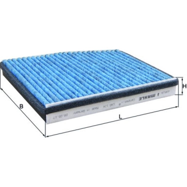 LAO 124 Filter, Innenraumluft CareMetix® LAO 124 Filter, Innenraumluft CareMetix®