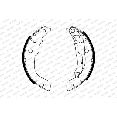 Ferodo Bremsbackensatz PREMIER FSB694