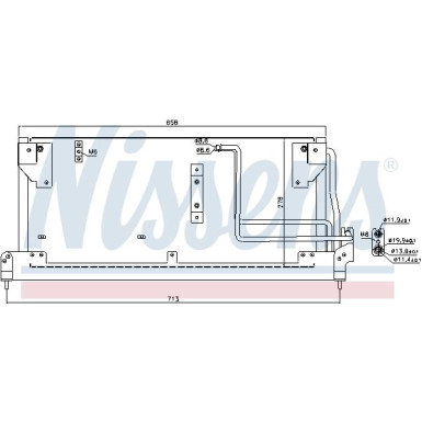 94502 Kondensator, Klimaanlage 94502 Kondensator, Klimaanlage