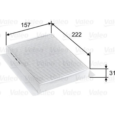 Valeo | Filter, Innenraumluft | 715809
