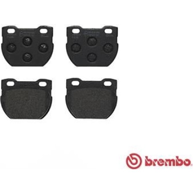 Brembo | Bremsbelagsatz, Scheibenbremse | P 44 006