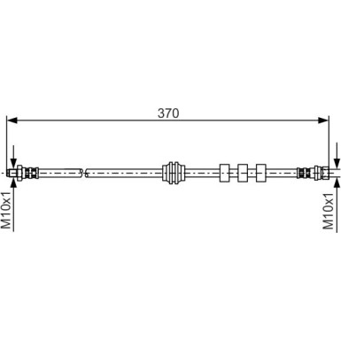 1 987 476 886 Bremsschlauch