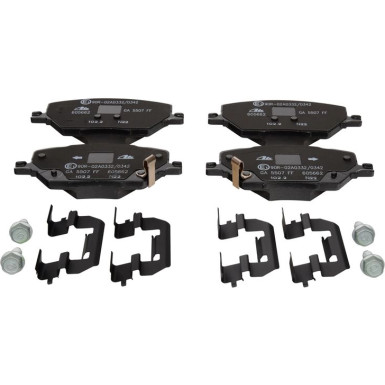 13.0460-5662.2 Bremsbelagsatz, Scheibenbremse