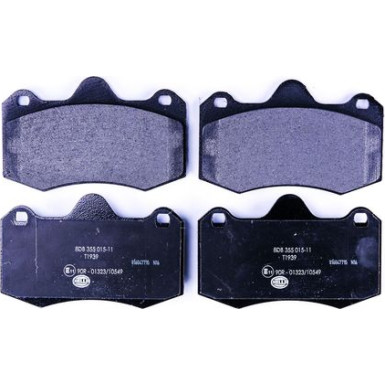 8DB 355 015-111 Bremsbelagsatz, Scheibenbremse