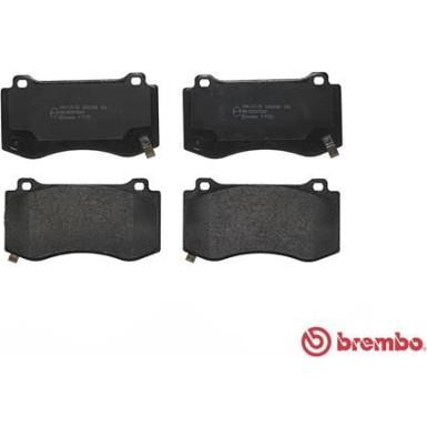 Brembo | Bremsbelagsatz, Scheibenbremse | P 11 023