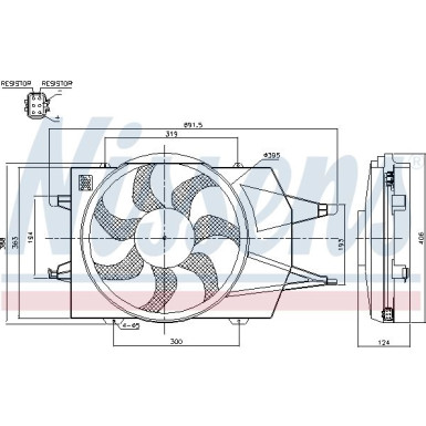 85342 Lüfter, Motorkühlung