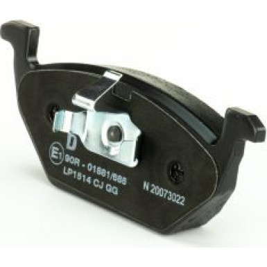 Delphi Bremsbelagsatz, Scheibenbremse LP1514 Delphi Bremsbelagsatz, Scheibenbremse LP1514