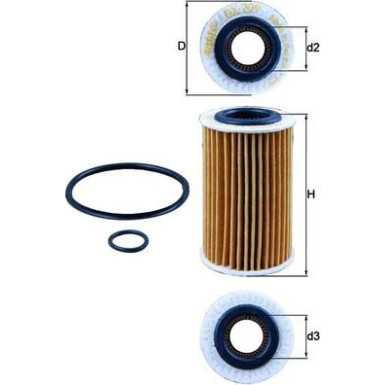 OX 209D Ölfilter OX 209D Ölfilter