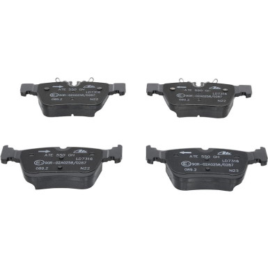 Bremsbelagsatz, Scheibenbremse ATE Ceramic 13.0470-7316.2