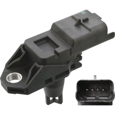 FEBI BILSTEIN 106021 Sensor, Saugrohrdruck FEBI BILSTEIN 106021 Sensor, Saugrohrdruck