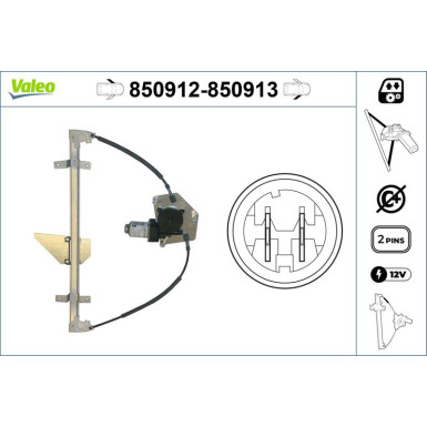 Valeo | Fensterheber | 850912
