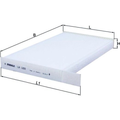 LA 1205 Filter, Innenraumluft