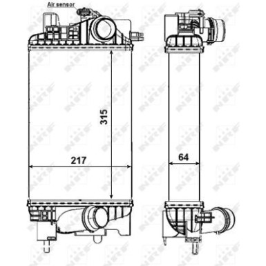 30469 Ladeluftkühler 30469 Ladeluftkühler