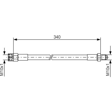 1 987 476 129 Bremsschlauch
