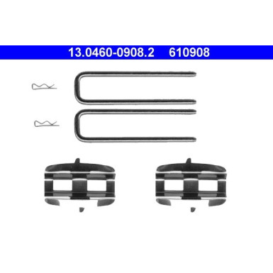 13.0460-0908.2 Zubehörsatz, Scheibenbremsbelag