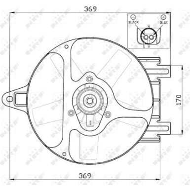47454 Lüfter, Motorkühlung