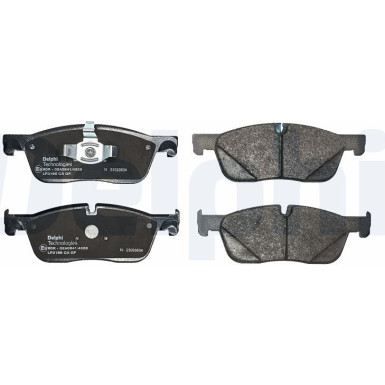 LP3166 Bremsbelagsatz, Scheibenbremse