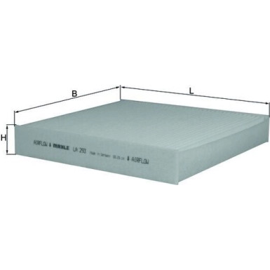 LA 293 Filter, Innenraumluft