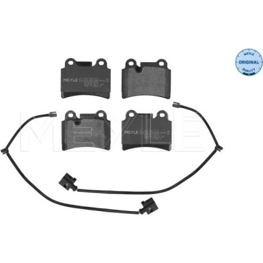 Meyle Bremsbelagsatz, Scheibenbremse MEYLE-ORIGINAL: True to OE 025 240 9717