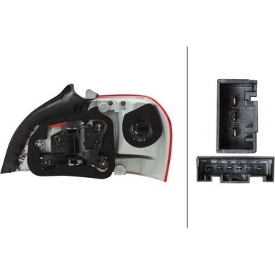 Hella 2 x HELLA Heckleuchte 2VP 010 756-211