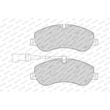FVR4909 Bremsbelagsatz, Scheibenbremse PREMIER ECO FRICTION