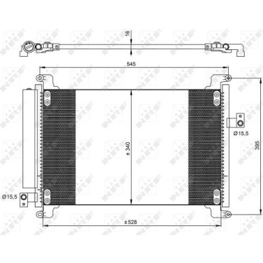 35941 Kondensator, Klimaanlage EASY FIT