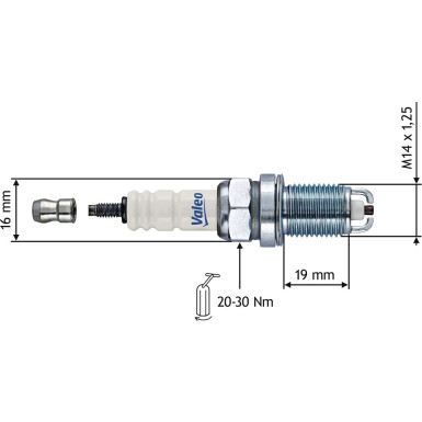 Valeo | Zündkerze | 246852
