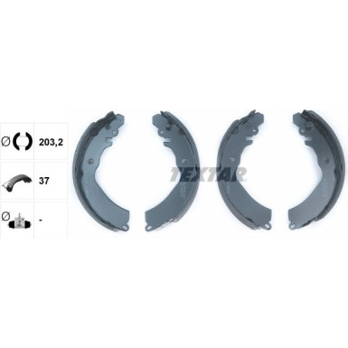 91047100 Bremsbackensatz