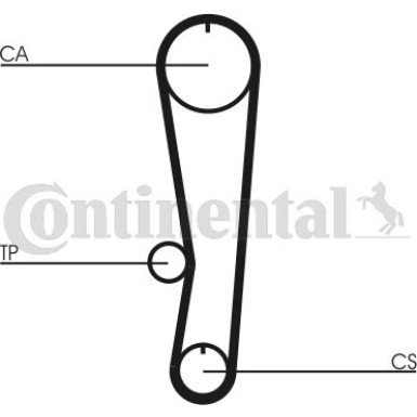 CT824 Zahnriemen