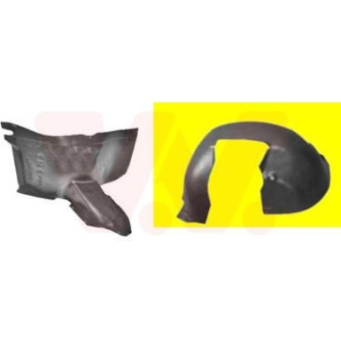 2 x VAN WEZEL Verkleidung, Radhaus | 5863433