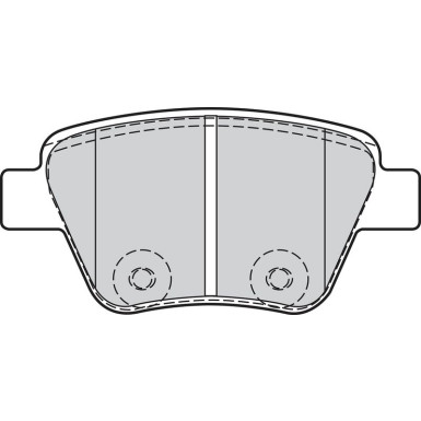 Valeo Bremsbelagsatz, Scheibenbremse ESSENTIAL 302134