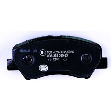 Hella | Bremsbelagsatz, Scheibenbremse | 8DB 355 020-231