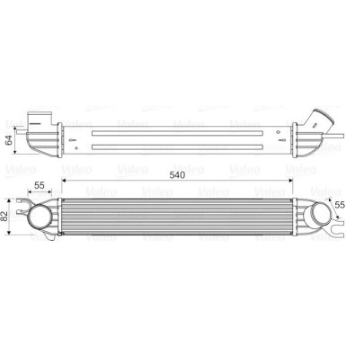 818580 Ladeluftkühler 818580 Ladeluftkühler