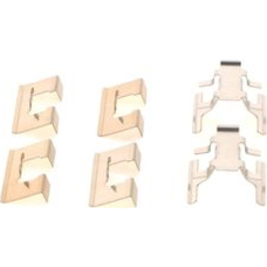 1 987 474 608 Zubehörsatz, Scheibenbremsbelag