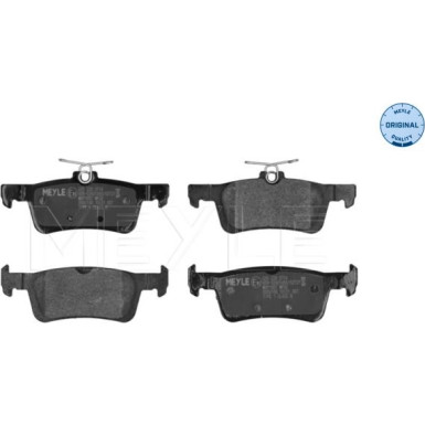 025 228 0714 Bremsbelagsatz, Scheibenbremse MEYLE-ORIGINAL: True to OE.