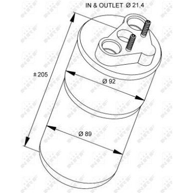 NRF Trockner, Klimaanlage EASY FIT 33317