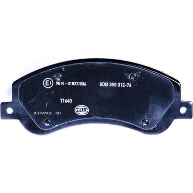 Hella Pagid | Bremsbelagsatz, Scheibenbremse | 8DB 355 012-761 Hella Pagid | Bremsbelagsatz, Scheibenbremse | 8DB 355 012-761