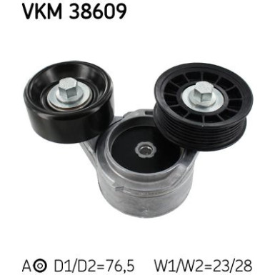 VKM 38609 Riemenspanner, Keilrippenriemen