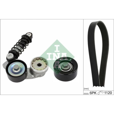 529 0546 10 Keilrippenriemensatz 529 0546 10 Keilrippenriemensatz