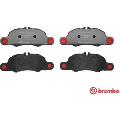 Brembo | Bremsbelagsatz, Scheibenbremse | P 65 018