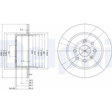 BG3141 Bremsscheibe BG3141 Bremsscheibe