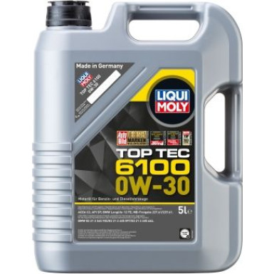 LIQUI MOLY 20771 TOP TEC 6100 0W-30 Motoröl, 5L LIQUI MOLY 20771 TOP TEC 6100 0W-30 Motoröl, 5L