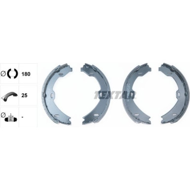 91058900 Bremsbackensatz, Feststellbremse