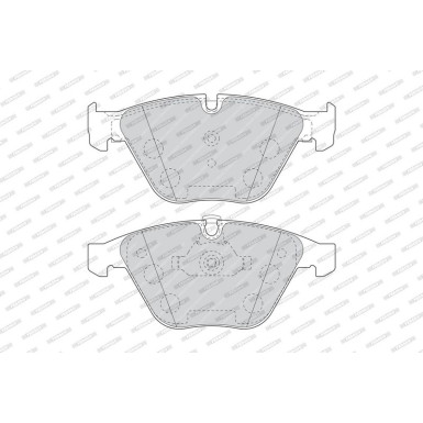 Ferodo Bremsbelagsatz, Scheibenbremse FUSE+ Technology FDB4191