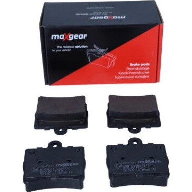 19-0411 Bremsbelagsatz, Scheibenbremse